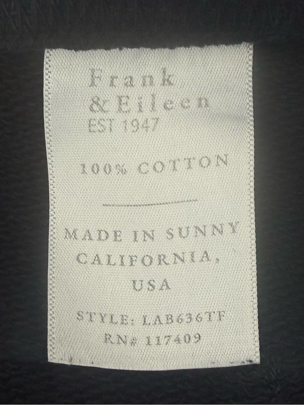 818 Frank & Eileen Eamon Jogger Sweatpant British Royal Navy Cotton Fleece XS - Picture 3 of 6
